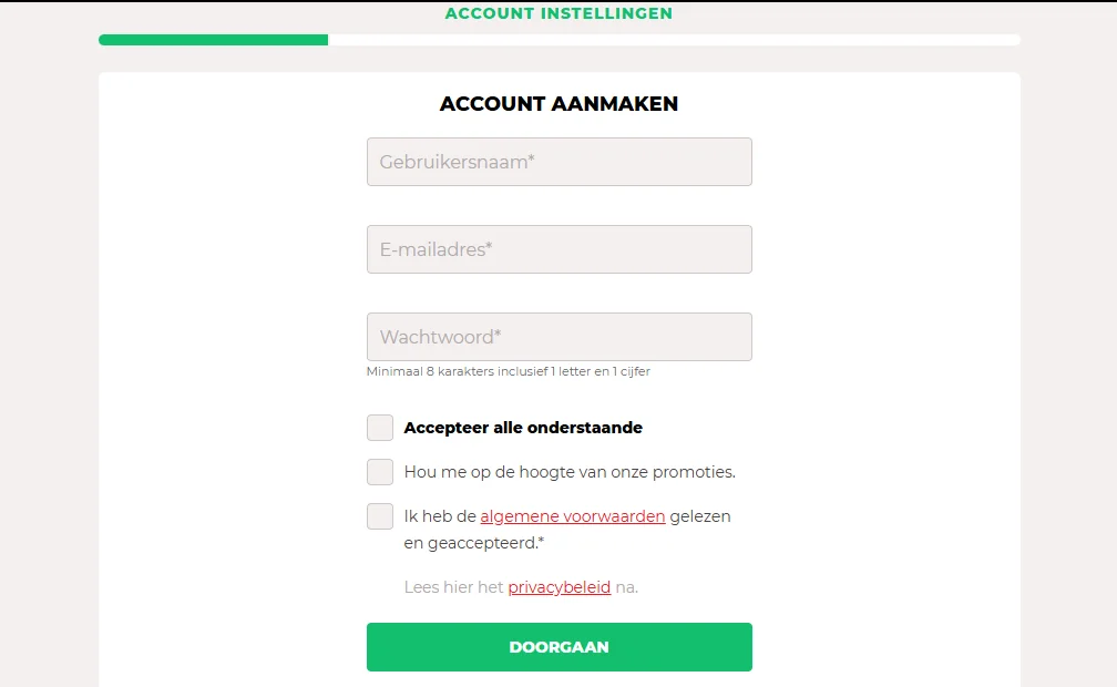 771 Casino registratie